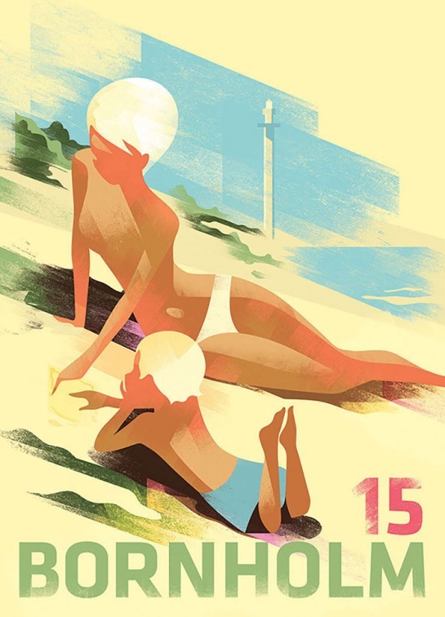 Art Deco Inspired Posters by Mads Berg