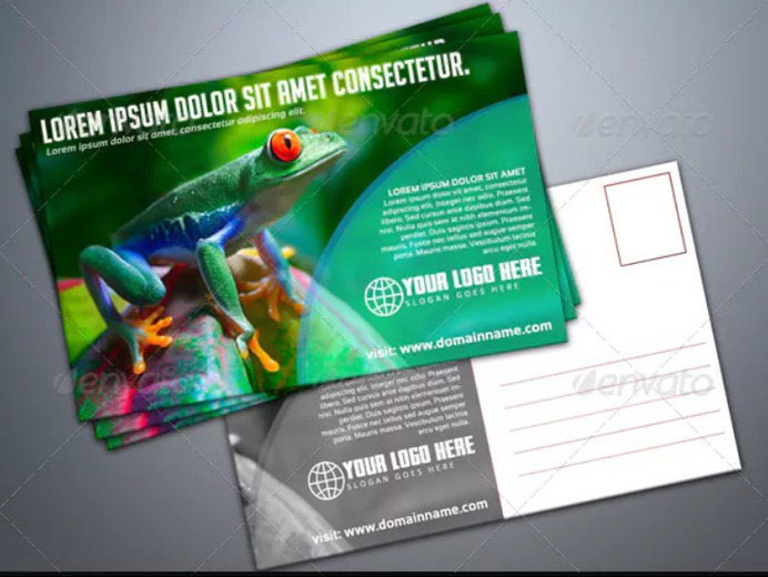 Greeting Card Mockup Template