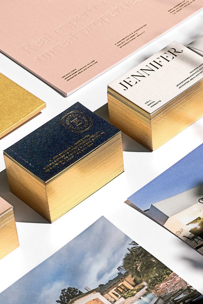 JENNIFER Corporate Design - Mindsparkle Mag Mubien Studio designed the branding for JENNIFER, a San Diego luxury residential real estate agent working for Pacific Sotheby's and specializing in areas of Rancho Santa Fe, Del Mar, Solana Beach, and La Jolla. #logo #packaging #identity #branding #design #color #photography #graphic #design #gallery #blog #project #mindsparkle #mag #beautiful #portfolio #designer