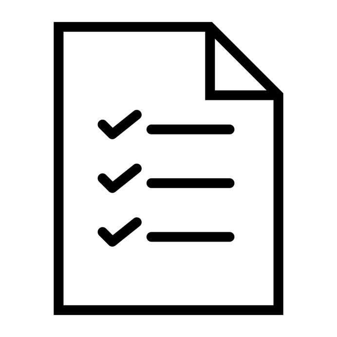 See more icon inspiration related to list, tick, tasks, checking and interface on Flaticon.
