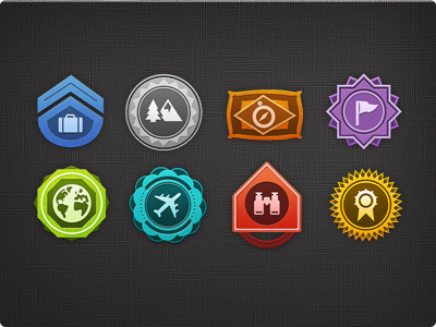Badges #badge #travel #texture #colors #badges #award #tags