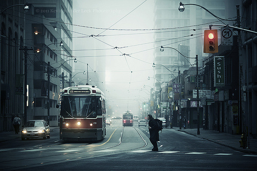 sometimes a cold place #city #photography #lines