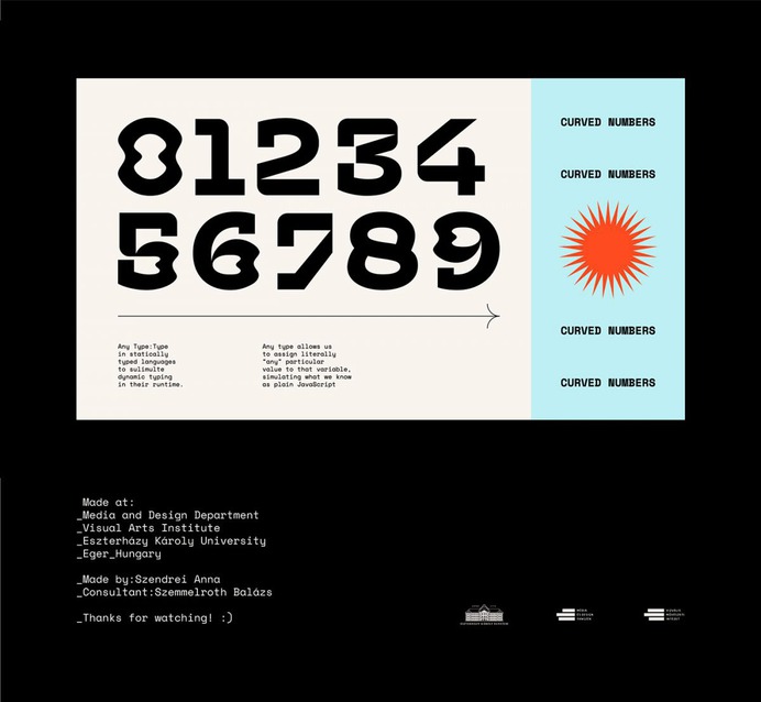 Any type display font