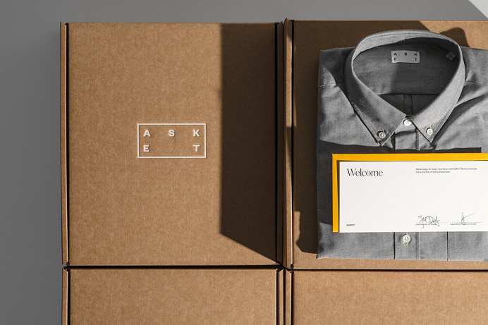 ASKET — Packaging Concept on Behance