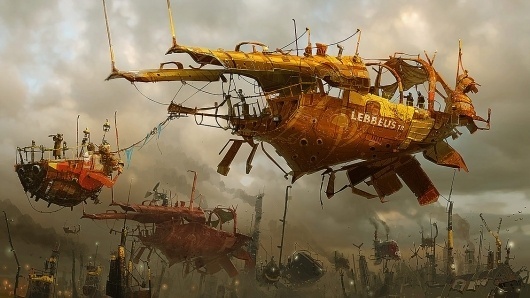 ian_01.jpg 1128×635 pixels #utopia #lebbeus #blade #runner #ship #art #drawing