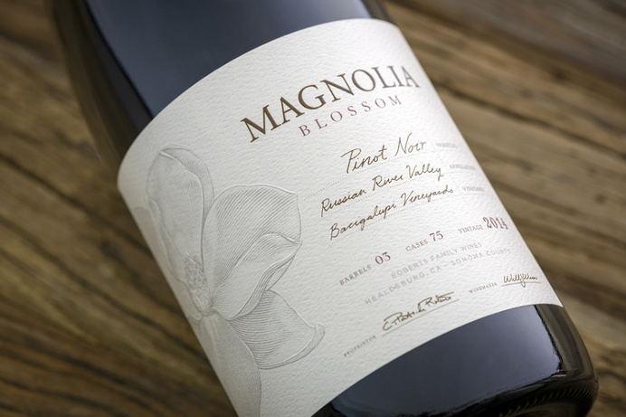 Magnolia Blossom | Designed by Tim Gatto at CF Napa Brand Design