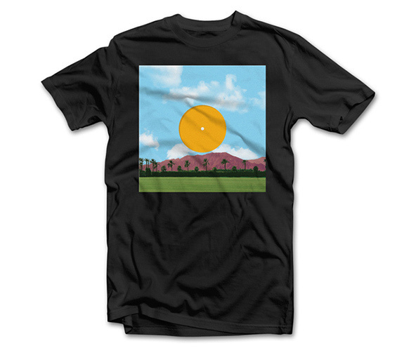 Coachella t-shirt / Edoardo Chavarin #festival #design #shirt #illustration #typograph #shirts