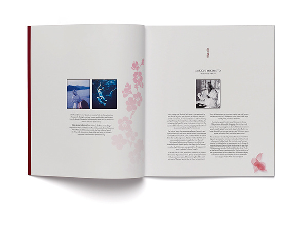MIKIMOTO, Japanese Jeweller Annual Retail Brochure 2011 on Behance