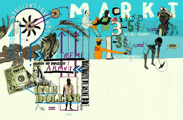 kernkraftanlage + bauschutt #blue #illustration #handmade #typography