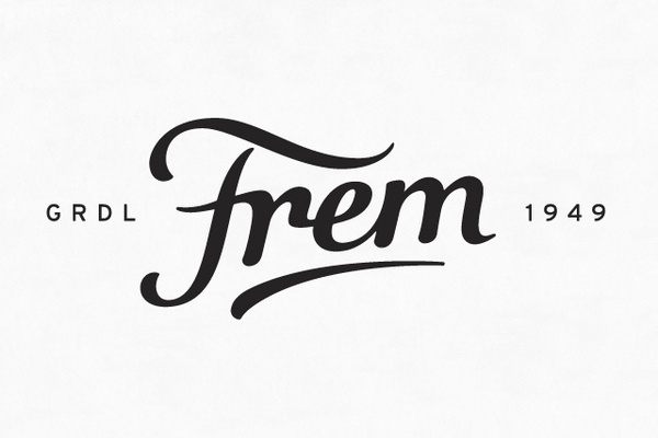 Frem packaging on the Behance Network #type #logo #typography