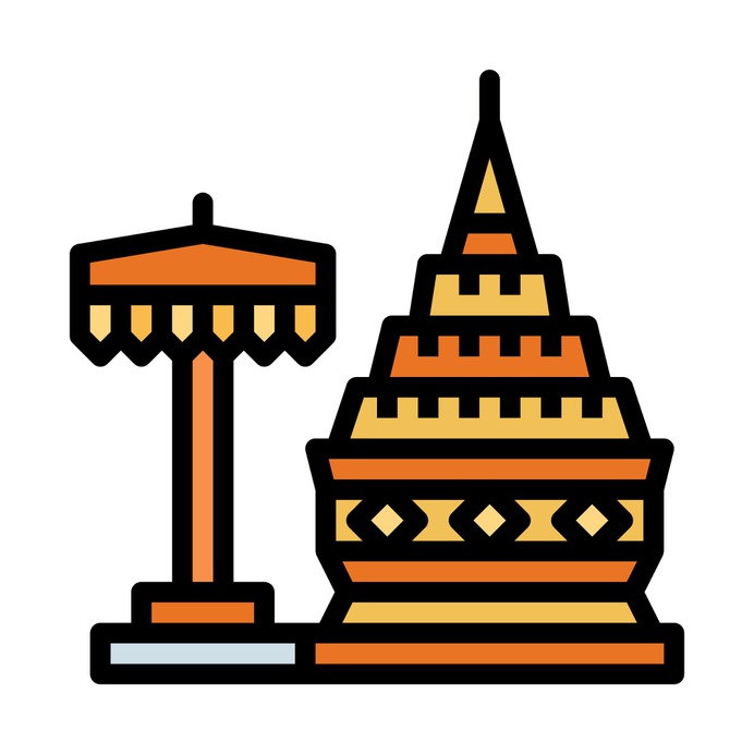 See more icon inspiration related to thai, doi suthep, cultures, architecture and city, architectonic, landmark, thailand, monuments and building on Flaticon.
