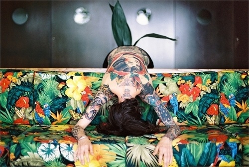 this isn't happiness™ (Pattern recognition), Peteski #tattoo #pattern #woman