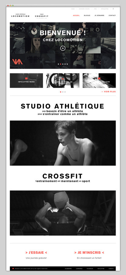 Studio Locomotion #website #layout #design #web