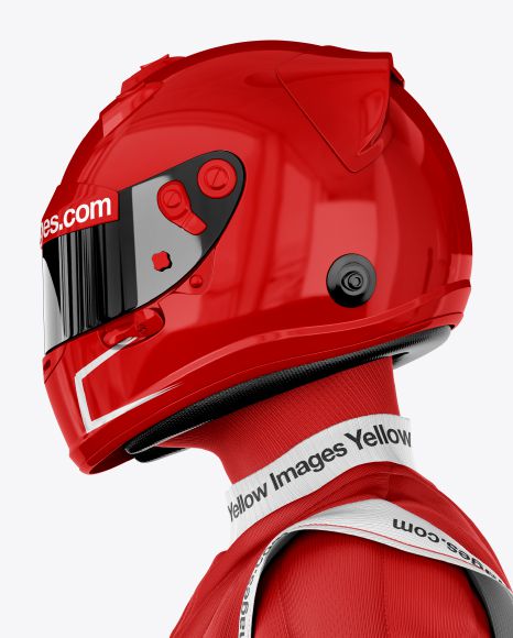 F1 Racing Kit Mockup - Side View