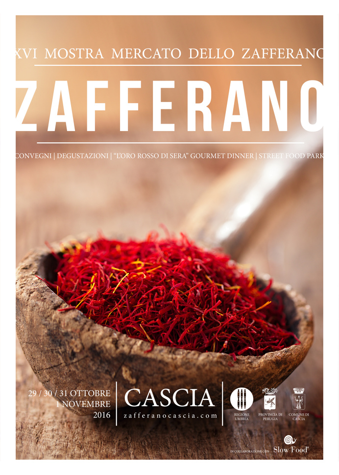 The result of my support to a group of friends who live in Cascia. 29st 30st 31st October and 1st November 2016 "ZAFFERANO" The new 2016