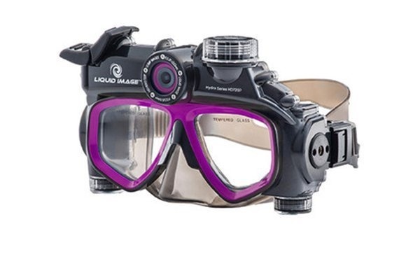 Dive in for some underwater fun and record some unique footage with a Liquid Image waterproof video camera goggle! #adventure #camera #design #product #goggles #industrial #video #fun #underwater