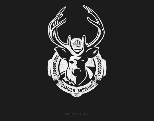 Logos IV – Camden Brewing #logo #brand #design #deer