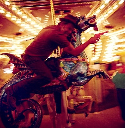 Tom Waits – Danny Clinch #carousel #danny #blur #tom #clinch #light #waits