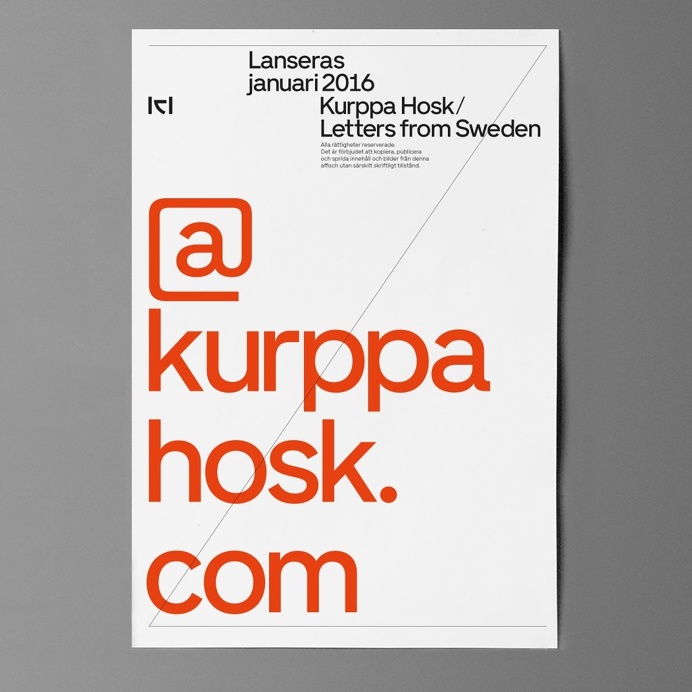 Looks like a Kurppa Hosk╱Letters From Sweden joint — Gelato Sans — ? — !
