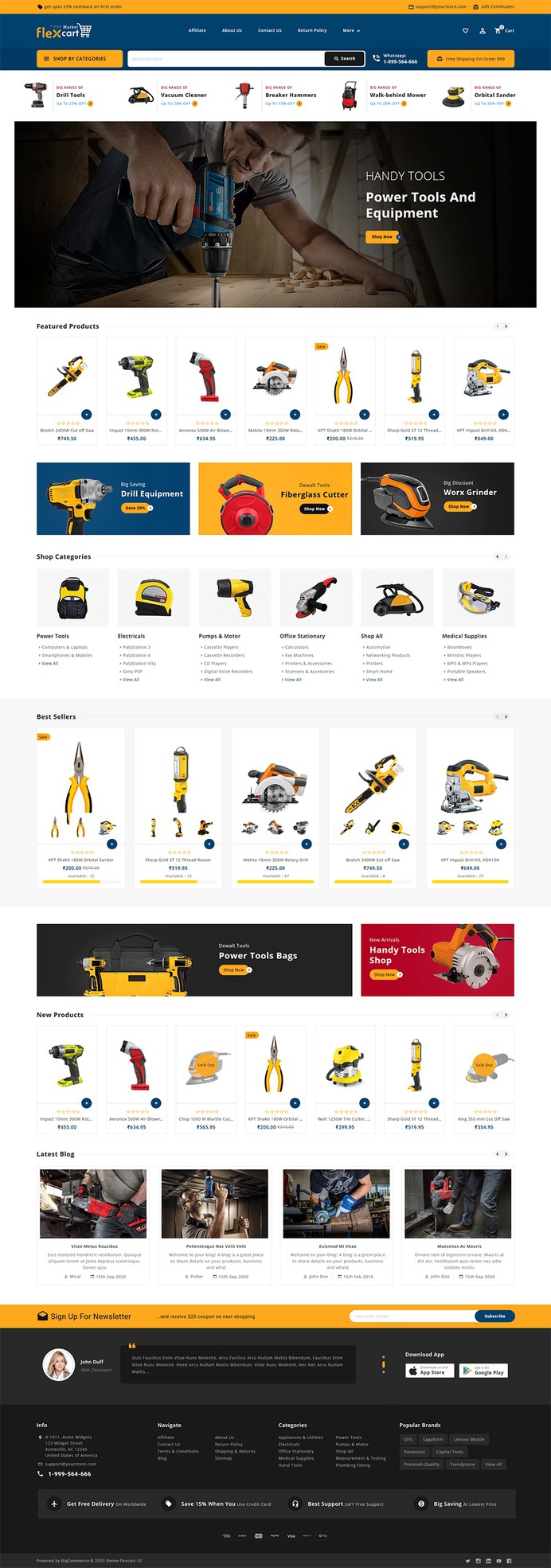 Flex Cart - Stencil BigCommerce Multi-Purpose Responsive Theme | TemplateTrip