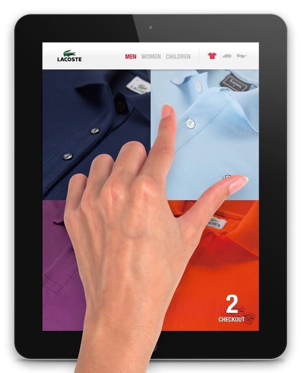 Lacoste iPad #ipad #ios #app