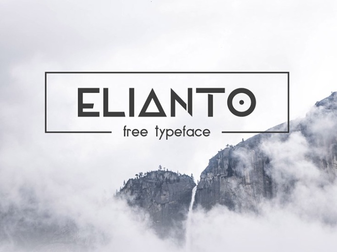 Elianto Free Typeface