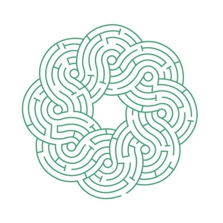 Market Navigators – ATWTP® all the way to paris #logo #visuel #identity #labyrinthe