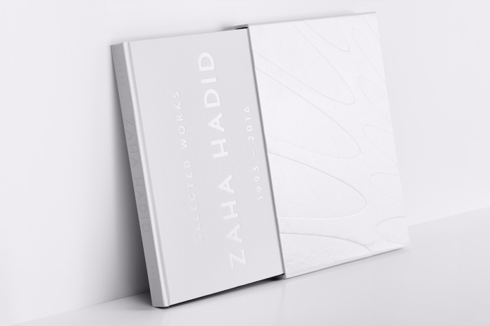 Zaha Hadid Monograph #branding #logo #identity #motherdesign #julestardy #architecture #book #blindemboss #print #cover