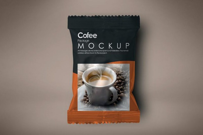 Elegant Coffee Package Mockup