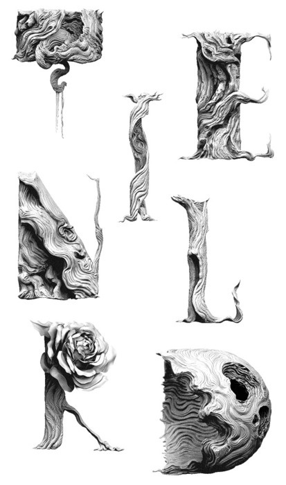 Typeverything.com Tendril Typeface Study by... - Typeverything #tendril #typeface