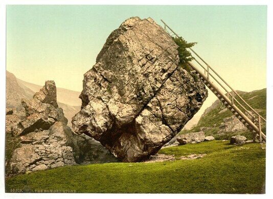 The Bowder Stone – Borrowdale, England - Atlas Obscura