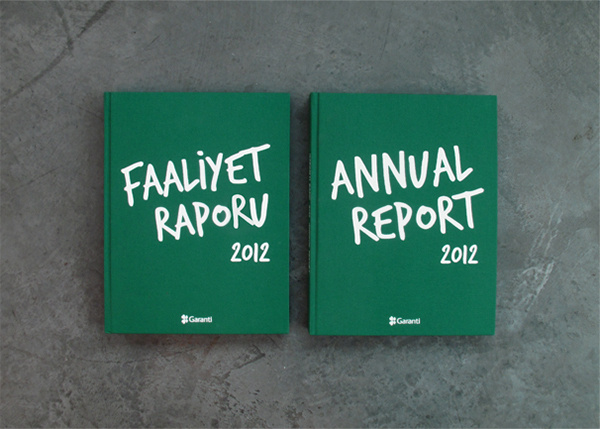 Garanti Bank 2012 Annual Report #information #design #graphic #book #annual #istanbul #report