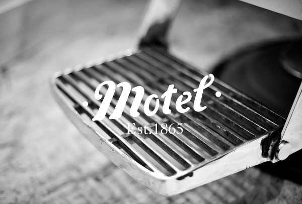 Motel Studios - She Was Only #logo #motel #branding