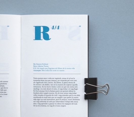Bústia d'entrada | Atipus #book #typography