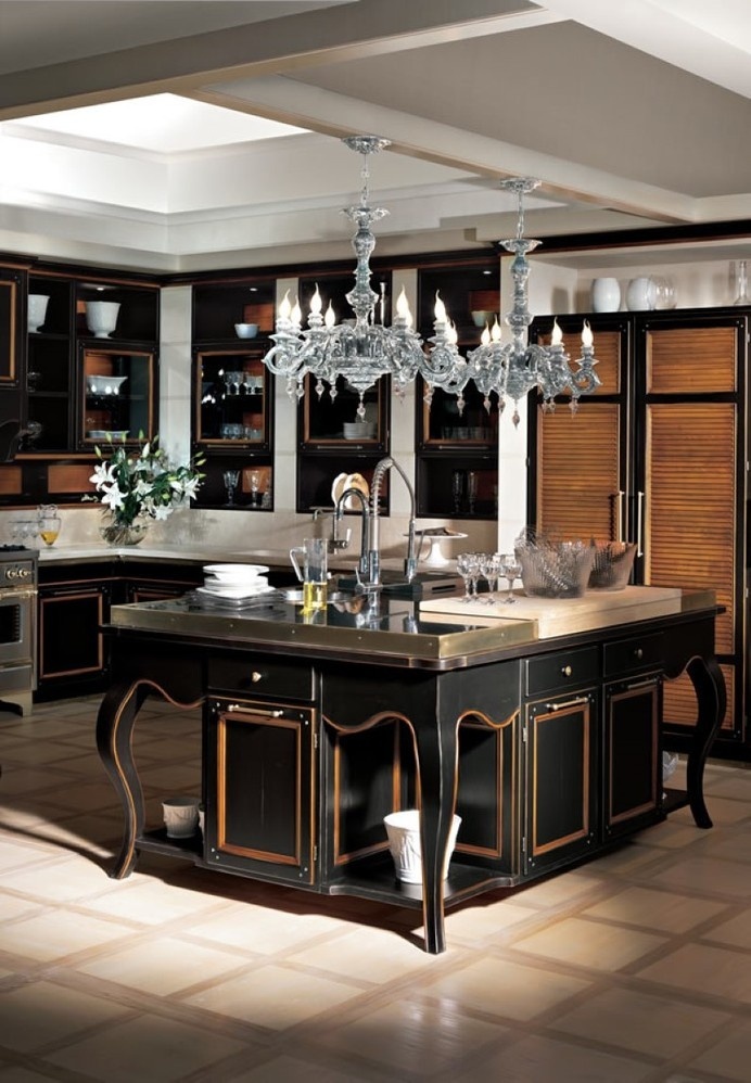 Excelsa kitchen - handcrafted kitchen brings together traditional and contemporary style - www.homeworlddesign (4) #kitchen #traditional #italy #modern