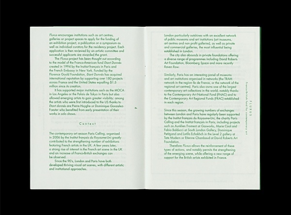 Present Perfect - Fluxus fund #print #layout