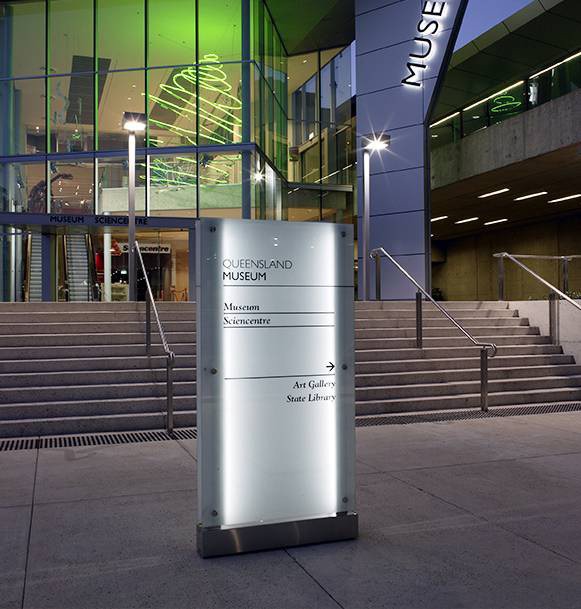 Signage | Sign Design | Wayfinding | Wayfinding signage | Signage design | Wayfinding Design | Queensland Museum