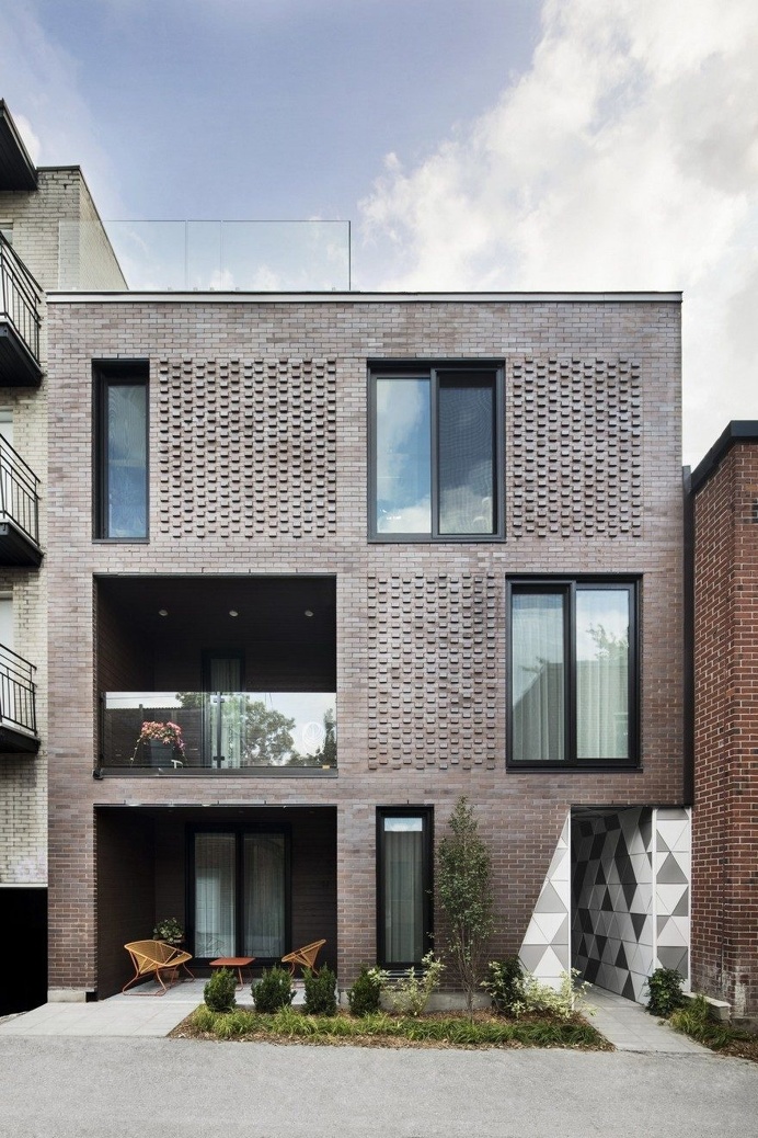 Contemporary Residential Building of Five Housing Units: La Géode by ADHOC Architects 14