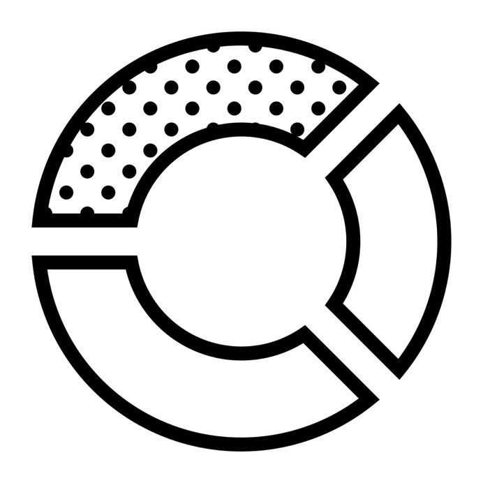See more icon inspiration related to pie chart, statistics, marketing, stats, business, finances and graphical on Flaticon.