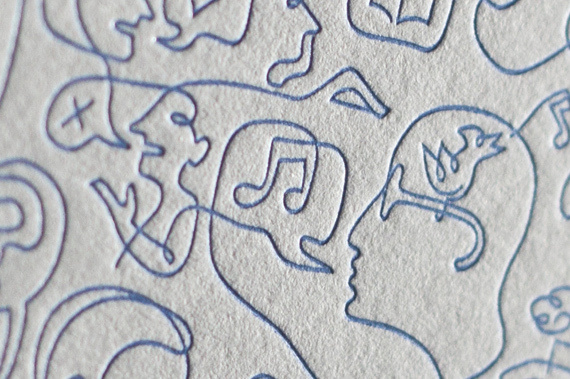 Trading faces: Felix Sockwell upcycles his art « Felt #illustration #icons