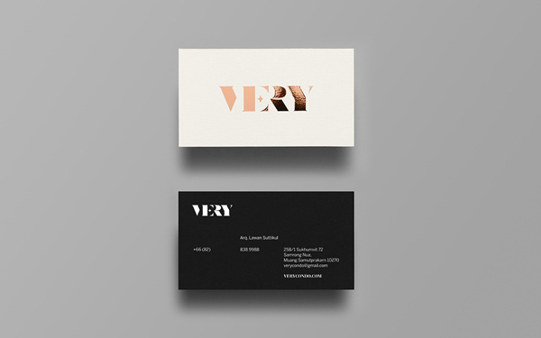 VERY on Behance #stationery