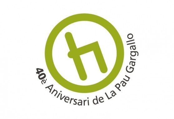 40è Aniversari de la Pau Gargallo | Ciscu Design #pau #gargallo #40 #logo