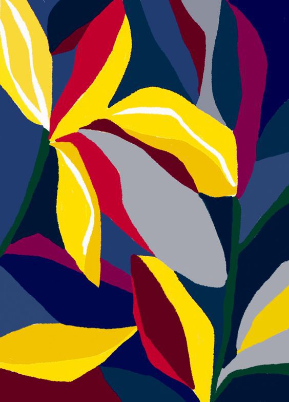'Dancing flowers' by Ophelia Pang