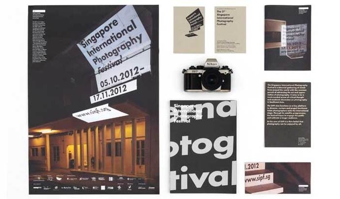 Singapore International Photography Festival collaterals by Asylum #print #design #graphic