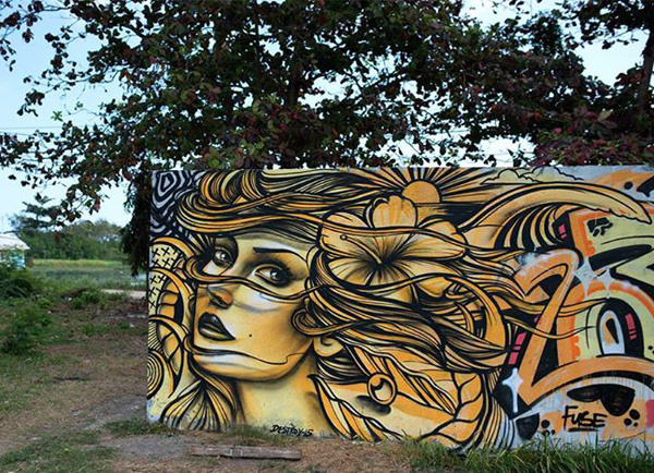 Excellent Street Art by Destroy