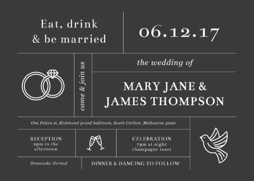 Type On Line - Engagement Invitations #paperlust #engagement #engagementinvitation #invitation #engagementcards #engagementinspiration #wed