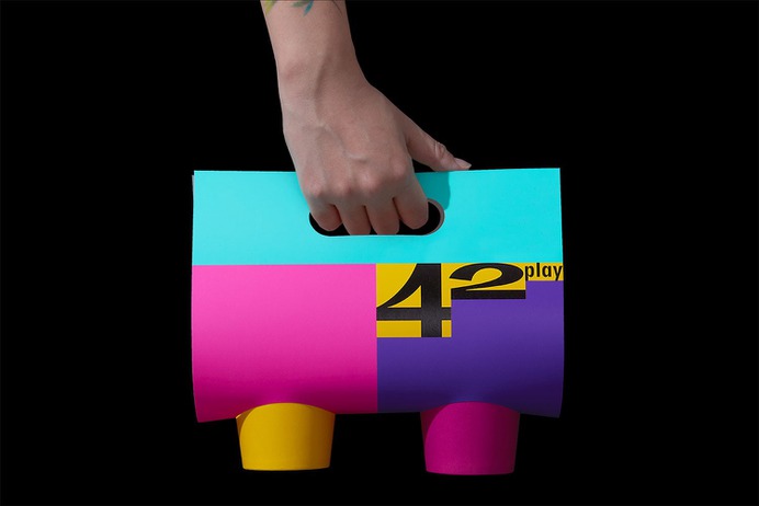 42 Play branding - Mindsparkle Mag Beautiful branding design for 42 Play by cheeer STUDIO. #logo #packaging #identity #branding #design #color #photography #graphic #design #gallery #blog #project #mindsparkle #mag #beautiful #portfolio #designer