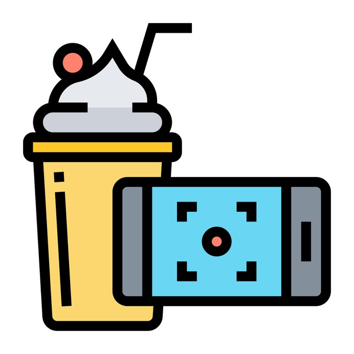 See more icon inspiration related to beverage, electronics, smartphone, online, sharing, share, social media, cellphone, mobile, technology and social on Flaticon.
