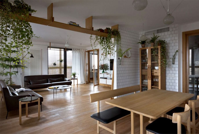 Living Space for a Small Family by Alena Yudina - #decor, #interior, #homedecor