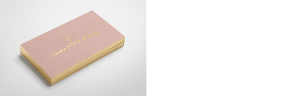 Fabio Ongarato Design Samantha Wills #wills #business #card #fabio #samantha #ongarato